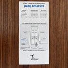 Alaska Airlines Lax Quick Reference Timetable Jan  31  1986