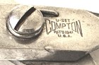 Compton U Set 88u-14 Inlaid 14 Inch Scissors Shears Dressmaker Seamstress Vtg