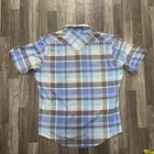Y2k Vintage 90s Atb Plaid Button Up Shirt