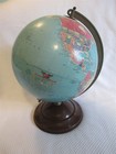 Vintage 1960 s Replogle 10  Reference Globe With Metal Stand