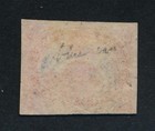 Canada 4a Used Vf 4 Margin Blue Cancel  Pressed Crease