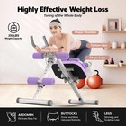 Ab Machine Ab Workout Equipment Adjustable Ab Trainer Machine For Abs Workout