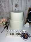 2 Tier Fake Cake 12 Inches Tall - Add Wedding Cake Toppers   Cake Decorations