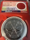 Bullion Plus Film Series 2023 Spider Man Collectible Silver Coin Ngcx Ms 9 9