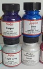 Lot Of 18 Angelus Acrylic Leather Paint 1oz Mixed Colors Used Sneaker Custom
