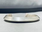 Elegant Navajo Sterling Silver Bracelet