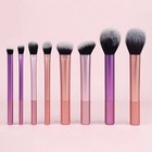 8-piece Makeup Brush Kit Synthetic Hair Foundation Blush Eyeshadow Brushes