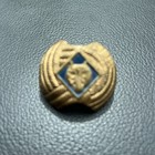 Vintage Cub Boy Scout Webelos Metal Gold Tone Wolf Scarf Slide Neckerchief
