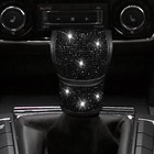 Bling Auto Gear Shift Knob Cover  Car Knob Gear Stick Protector  Auto Black