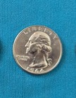Lot Of Ten 1964 Bu 90  Silver Washington Quarters  10 Bu Quarters 25 Cent Coins