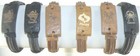 Zodiac Sign Horoscope Astrology Rustic Look Engraved In Old Synthetic Leather