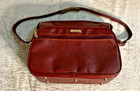 1960 s Samsonite Silhouette Ii Red Burgundy Luggage Carry On Vintage In Box