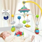 Mobile Baby Rattle Toy Cot Musical Light Bed Bell Kid Hanging Crib Nursery Gift