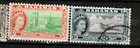 Bahamas  Qeii 1953  Sc 163-8 171-2  604-17  3   Used  Total 19 Stamps 