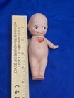 Antique Signed Rose O neill Bisque Kewpie 5 3 8  Figurine   Articulated Arms