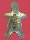 Vintage Metal Christmas Cookie Cutters Gingerbread Santa bell tree star moon Etc