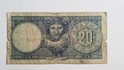 20 Drachmai Athena And Medusa 1954 Greece G vg  Rare Date