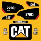Replacement Decal Set Fits Caterpillar Cat 279c2 Skid Steer    two Speed  Sticker