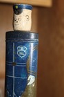 Pal Tooth Powder Antique 5  Dental Tin Officer Litho Police Your Teeth Lordent