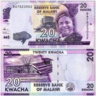 Malawi 20-2000 Kwacha 7 Pieces Set  2016-2022  P-63-70  Unc
