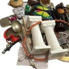 Junk Drawer Lot Vintage Modern Crafts Resell Dollhouse Stuffed Full Sfr Box