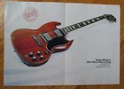 Berry Oakley s 1969 Fender Jazz Bass Poster Duane Allman s 1961 Gibson Sg Guitar