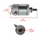 Caltric Starter Motor For Kawasaki Klx140l 2008-2020 Motorcycle