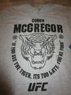 Conor Mcgregor Ufc Ultimate Fighter Reebok Shirt M Med New Mens New
