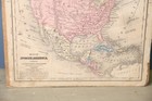 Antique Atlas Map Book 1852 North America Original Olney s School Geography