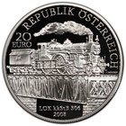 2008 Austria    20 Electric Railway Empress Elizabeth Pcgs Pr70dcam Rguth084