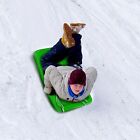 26  Winter Snow Sled Toboggan Pulling Boat Seat Sled Kids Adult Outdoor Skiing