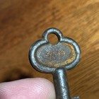 Antique Double Bit Barrel Key Eagle Lock Company  56k4 Padlock  Lock