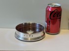 Hallmarked Broadway   Co  Birmingham English Sterling Silver Wine Bottle Coaster