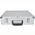 Storage   Display Aluminum Black Box Case Holds 100 Pcgs Ngc Coin Holders Slabs