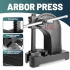 2 Ton Manual Desktop Punch Press Heavy Duty Cast Iron Riveting Stamping Bending
