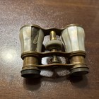Lemaire Paris Vintage Opera Glasses Mother Of Pearl Binoculars Antique