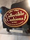 Vintage Cushions By Dritz Keepsake Novelty Blue Chair Sewing Pin Cushion 6  Tall