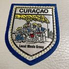 Vintage Curacao Local Music Group Crest Souvenir Patch New Old Stock