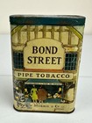 Vintage Bond Street Pipe Tobacco Tin Philip Morris