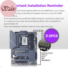 Y6 Atx Mid Tower Pc Case White 7 Argb Pwm Fans 270 Glass Type C Atx Matx Itx