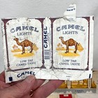 4 Vintage 1930   s  Empty  Cigarette Packs   2  Camel  Tareyton Cork  Buckingham 