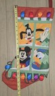 Vtg Disney 3d Felt Christmas Stocking Mickey Donald Goofy In Windows 90 s 19 