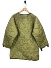 Vintage 80s Us Military Desert Night Camo Quilted Parka Liner Small Euc