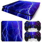 Skin Sticker For For Sony Ps4 Slim Playstation 4 Slim Cover Vinyl Decal Wrap New