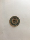 Missouri Sales Tax Receipt Token Chip 1-5 8  Retailers One Mill Vintage