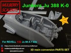 1 32 Mulberry Scale Kits Junkers Ju 388 K-0 Conversion Set For Ju88 New Cockpit