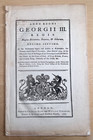 1777 Parliamentary Act  the Reign Of King George Iii  Revolutionary War Document