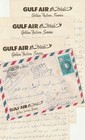 Bahrain-qatar Rare 3 Letterhead   Cover Gulf Air  Send Cairo 1978