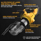 For Dewalt Dcb206 20v Lithium-ion Cordless Dry Hand Vacuum 5in1 tool Only  New