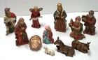Vintage House Of Lloyd 1989 Renaissance Nativity Set 11 Pieces Great Condition 